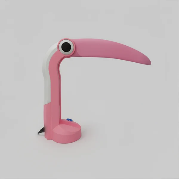 Pink Toucan Lamp