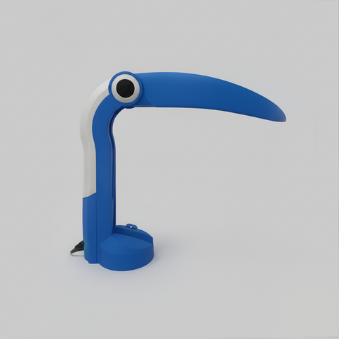 Toucan Lamp Blue + Blue