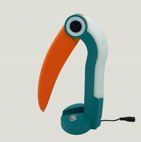 Toucan Lamp Green - Peacock3