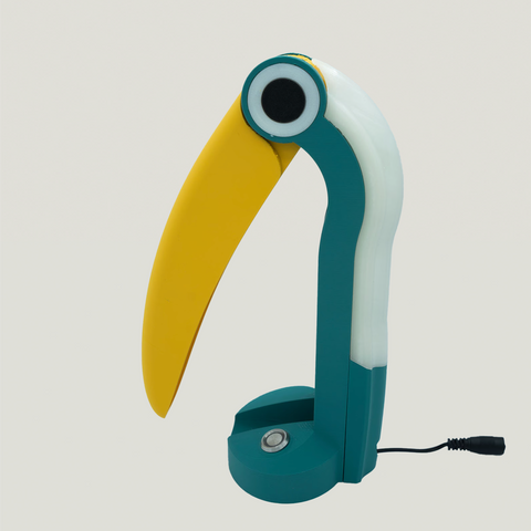 Toucan Lamp Green - Peacock